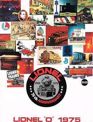 LIONEL "O" 1975 LIONEL 1900-1975 75th ANNIVERSARY (Consumer Trade Catalog)