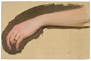 Bild des Verkufers fr Studie von Unterarm und beringter Hand einer Frau. zum Verkauf von Galerie Joseph Fach GmbH