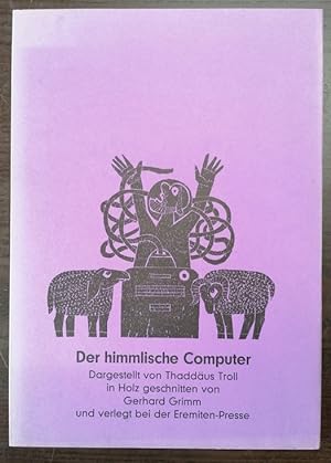 Der himmlische Computer. In Holz geschnitten von Gerhard Grimm.