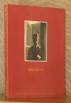 Bild des Verkufers fr OPEN SECRETS, SEVENTY PICTURES ON PAPER 1815 TO THE PRESENT zum Verkauf von Andre Strong Bookseller
