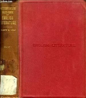 Seller image for INTERMEDIATE TEXT-BOOK OF ENGLISH LITERATURE, PART I for sale by Le-Livre