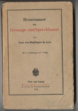 Renaissance der Gesangs- und Sprechkunst