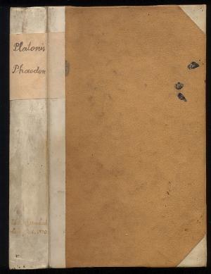 Platonis Phaedon. Explanatus et Emendatus Prolegomenis et Annotatione