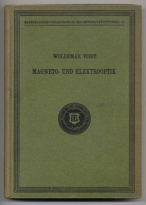 Seller image for Magneto- und Elektrooptik for sale by Versandantiquariat Hsl