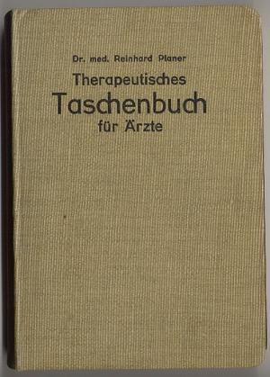 Bild des Verkufers fr Therapeutisches Taschenbuch zur Einfhrung in die homopathische Therapie fr rzte zum Verkauf von Versandantiquariat Hsl