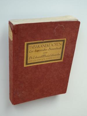 Imagen del vendedor de Tabak-Anekdoten. Ein historisches Braunbuch. a la venta por Versandantiquariat Hsl