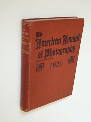 Bild des Verkufers fr The American Annual of Photography 1926. zum Verkauf von Versandantiquariat Hsl