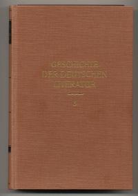 Die Deutsche Literatur. Vom Späthumanismus zur Empfindsamkeit 1570-1750 (= Geschichte der Deutsch...