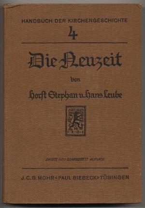 Bild des Verkufers fr Handbuch der Kirchengeschichte, Bd. 4: Die Neuzeit zum Verkauf von Versandantiquariat Hsl