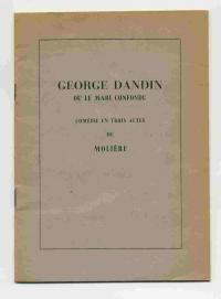 Seller image for George Dandin ou le mari confondu. Comdie en trois actes for sale by Versandantiquariat Hsl