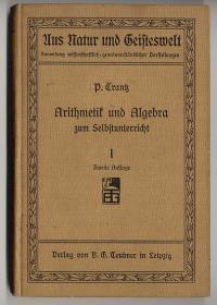 Arithmetik und Algebra zum Selbstunterricht I. Mit 9 Figuren im Text