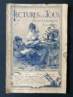LECTURES POUR TOUS-SEPTIEME ANNEE-N°2-NOVEMBRE 1904