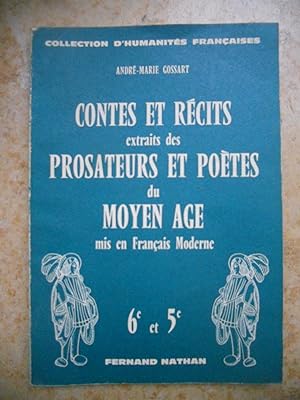 Seller image for Contes et recits extraits des prosateurs et poetes du Moye-Age mis en francais moderne for sale by Frederic Delbos