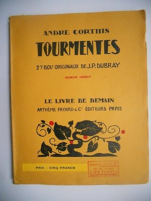 Immagine del venditore per Tourmentes - 27 bois originaux de J. P. Dubray venduto da Frederic Delbos