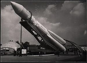 Vostok Rocket, Spacecraft and Sputniks. A collection of 6 photographs