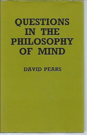 Seller image for Questions in the philosophy of mind for sale by Bookfeathers, LLC