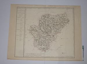 Atlas National de France. Département de la Charente. Décrété le 30 janvier 1790 par l'assemblée ...
