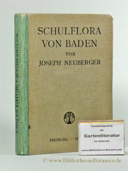 Imagen del vendedor de Schulflora von Baden. a la venta por Bibliotheca Botanica