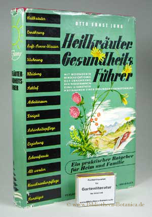 Imagen del vendedor de Heilkruter-Gesundheitsfhrer. Mit besonderer Bercksichtigung der Ernhrung, der Wasseranwendung u. sonstiger Manahmen einer gesunden Lebensfhrung. a la venta por Bibliotheca Botanica