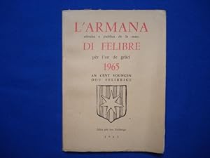 L'Armana adouba e publica de la man di Felibre pèr l'an de Graci 1965