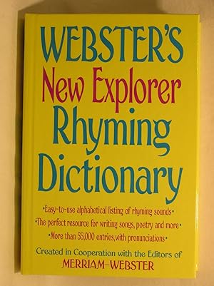 Seller image for Webster's New Explorer Rhyming Dictionary for sale by Jenhams Books