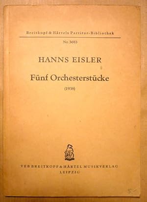 Fünf Orchesterstücke (1938) (Breitkopf & Härtels Partitur-Bibliothek)