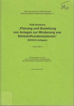 Richtlinie für die Planung und Bestellung von Anlagen zur Minderung von Stickstoffoxidemissionen.