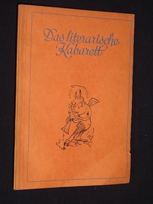 Das literarische Kabarett. Heft 4. Herausgegeben von Otto Osthoff. Illustriert von Dorul van der ...