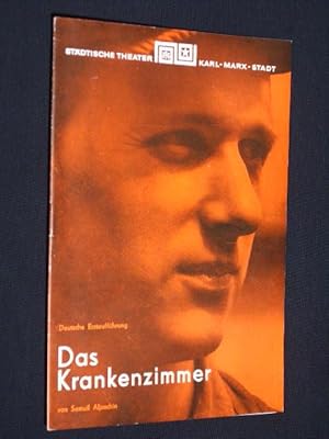 Immagine del venditore per Programmheft Stdtische Theater Karl-Marx-Stadt 1964. Deutsche Erstauffhrung DAS KRANKENZIMMER von Samuil Aljoschin. Regie: Hans Dieter Mde, Bhnenbild: Peter Friede, Kostme: Renate Heuschkel. Mit Manfred Banach, Alfred Driesener-Tressin, H. Warmbrunn venduto da Fast alles Theater! Antiquariat fr die darstellenden Knste