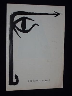 Seller image for Programmheft Mnchner Kammerspiele Werkraumtheater 1958/59. DIE ZOFEN von Jean Genet. Insz.: Ernst Seiltgen, Bhnenbild: Jrg Zimmermann. Mit Renate Grosser (Solange), Gisela Trowe (Claire) und Susanne Kraetsch (Die gndige Frau) for sale by Fast alles Theater! Antiquariat fr die darstellenden Knste