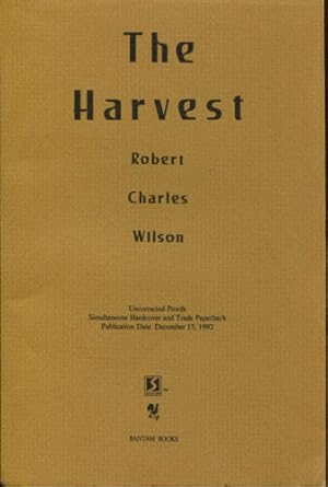 Seller image for The Harvest for sale by Dearly Departed Books
