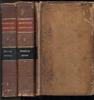 Commentaries on the Laws of England. In Four Books. By Sir William Blackstone, Knt. One of the Ju...