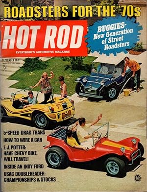 Seller image for Hot Rod: Everybody's Automotive Magazine: September 1970, Vol. 23; No. 9 for sale by Clausen Books, RMABA