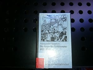 Bild des Verkufers fr Die deutsche Exilliteratur zum Verkauf von Antiquariat im Kaiserviertel | Wimbauer Buchversand