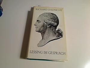 Immagine del venditore per Lessing im Gesprch : Berichte u. Urteile von Freunden u. Zeitgenossen. [Hrsg.:] Richard Daunicht venduto da Antiquariat im Kaiserviertel | Wimbauer Buchversand