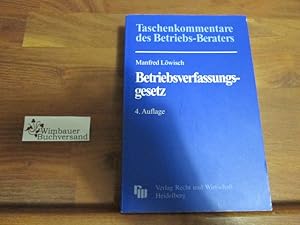 Seller image for Taschenkommentar zum Betriebsverfassungsgesetz for sale by Antiquariat im Kaiserviertel | Wimbauer Buchversand