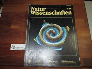 Bild des Verkufers fr Die Naturwissenschaften - Organ der Max-Planck-Gesellschaft zur Frderung der Wissenschaften Heft 4 / 86 zum Verkauf von Antiquariat im Kaiserviertel | Wimbauer Buchversand