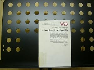 Bild des Verkufers fr Prventive Umweltpolitik zum Verkauf von Antiquariat im Kaiserviertel | Wimbauer Buchversand