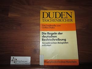 Seller image for Die Regeln der deutschen Rechtschreibung for sale by Antiquariat im Kaiserviertel | Wimbauer Buchversand