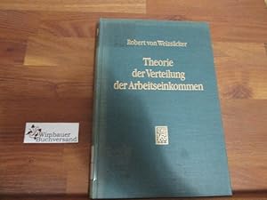 Seller image for Theorie der Verteilung der Arbeitseinkommen for sale by Antiquariat im Kaiserviertel | Wimbauer Buchversand