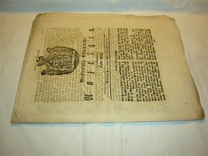 Bild des Verkufers fr Mecklenburg-Schwerinsche Anzeigen, 67stes Stck, 20. August 1817 zum Verkauf von Antiquariat im Kaiserviertel | Wimbauer Buchversand