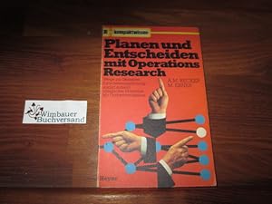 Immagine del venditore per Planen und entscheiden mit operations research. A. Mario Becker; Martin Ebner, kompaktwissen ; Nr. 28 venduto da Antiquariat im Kaiserviertel | Wimbauer Buchversand