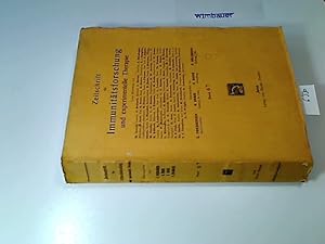 Image du vendeur pour 1930, Zeitschrift fr Immunittsforschung u. experimentelle Therapie. 67. Band mis en vente par Antiquariat im Kaiserviertel | Wimbauer Buchversand