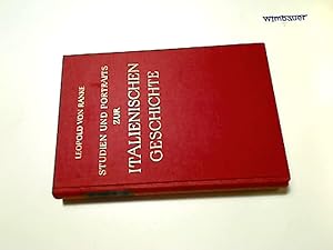 Bild des Verkufers fr Studien und Portraits zur italienischen Geschichte. Leopold von Ranke. Hrsg. von Willy Andreas, [Hauptwerke in 12 Bden Teils / Leopold von Ranke ; Bd. 12] zum Verkauf von Antiquariat im Kaiserviertel | Wimbauer Buchversand