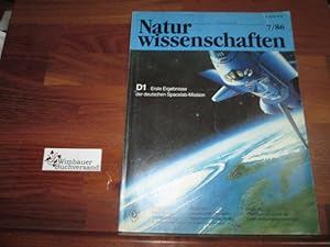 Bild des Verkufers fr Die Naturwissenschaften - Organ der Max-Planck-Gesellschaft zur Frderung der Wissenschaften Heft 7 / 86 zum Verkauf von Antiquariat im Kaiserviertel | Wimbauer Buchversand