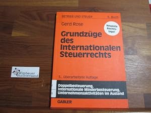 Immagine del venditore per Betrieb und Steuer. - Buch 5. Grundzge des internationalen Steuerrechts venduto da Antiquariat im Kaiserviertel | Wimbauer Buchversand