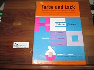 Bild des Verkufers fr Farbe und Lack : 64. Jahrgang, Heft 9: September 1958.- Zentralblatt der Farben- und Lackindustrie und des Handels zum Verkauf von Antiquariat im Kaiserviertel | Wimbauer Buchversand