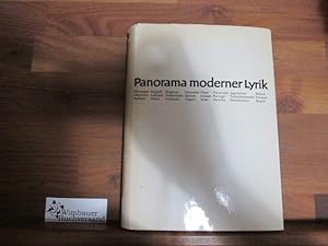 Bild des Verkufers fr Panorama moderner Lyrik : Gedichte d. 20. Jahrh. in bersetzungen. Gnther Steinbrinker. Hrsg. in Zusammenarb. mit Rudolf Hartung zum Verkauf von Antiquariat im Kaiserviertel | Wimbauer Buchversand