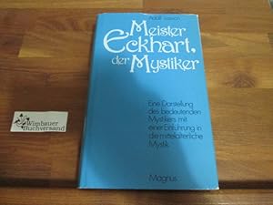 Bild des Verkufers fr Meister Eckhart, der Mystiker : zur Geschichte d. religisen Spekulation in Deutschland. zum Verkauf von Antiquariat im Kaiserviertel | Wimbauer Buchversand