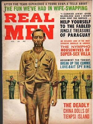 Imagen del vendedor de Real Men Volume 8, Number 6 August 1964 a la venta por Raymond Tait